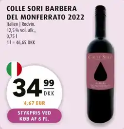 Scandinavian Park Colle Sori Barbera del Monferrato tilbud