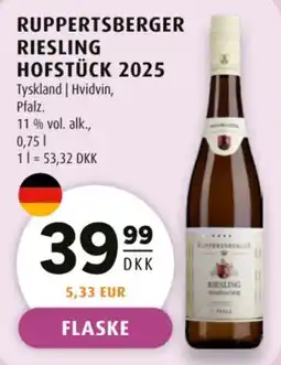 Scandinavian Park Ruppertsberger Riesling Hofstück tilbud