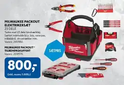 Davidsen Milwaukee Packout elektrikersæt tilbud