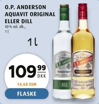 O.P. Anderson Aquavit Original Eller Dill