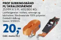 Davidsen Prof Surringsbånd tilbud
