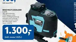 Davidsen Bihui multi linjelaser llg16 tilbud