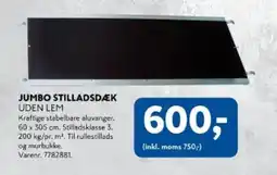 Davidsen Jumbo stilladsdæk uden lem tilbud