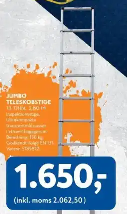 Davidsen Jumbo Teleskobstige tilbud