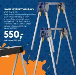 Davidsen Irwin savbuk twin pack tilbud