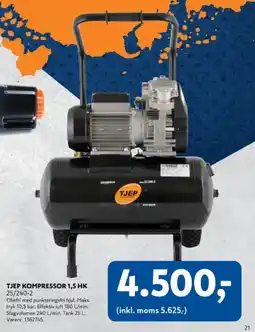 Davidsen Tjep kompressor 1,5 hk tilbud