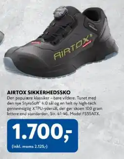 Davidsen Airtox sikkerhedssko tilbud