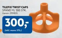 Davidsen Tilefix twist caps tilbud