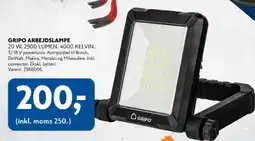 Davidsen Gripo arbejdslampe tilbud