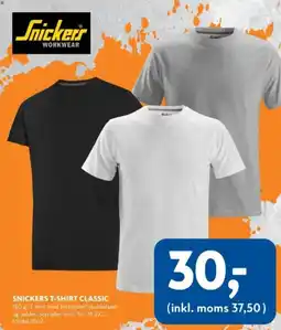 Davidsen Snickers T-shirt classic tilbud