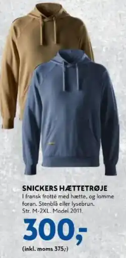 Davidsen Snickers Hættetrøje tilbud