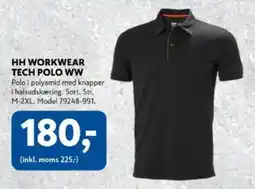 Davidsen HH Workwear Tech Polo WW tilbud