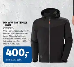 Davidsen Helly Hansen Softshell Jakke Oxford tilbud