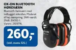 Davidsen Ox-on bluetooth hørevern tilbud