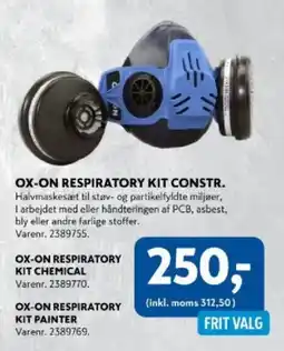 Davidsen Ox-on respiratory kit constr tilbud