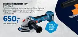 Davidsen Bosch vinkelsliber 18 v tilbud