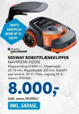 Davidsen Segway Navimow robotplæneklipper navimow h206e tilbud