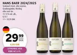 Scandinavian Park HANS BAER 2024/2025 tilbud