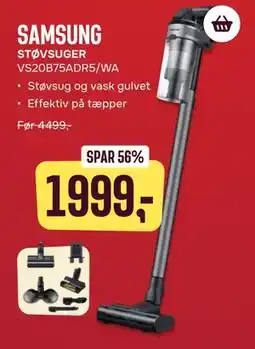 Skousen SAMSUNG STØVSUGER VS20B75ADR5/WA tilbud