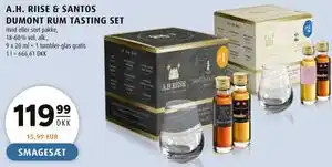 A.H. RIISE & SANTOS DUMONT RUM TASTING SET