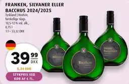Scandinavian Park FRANKEN, SILVANER ELLER BACCHUS 2024/2025 tilbud
