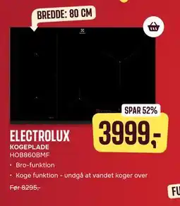 Skousen ELECTROLUX KOGEPLADE HOB860BMF tilbud