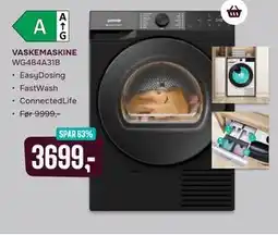 Skousen VASKEMASKINE WG484A31B tilbud