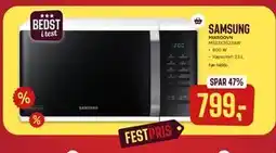 Skousen SAMSUNG MIKROOVN MS23K3523AW tilbud