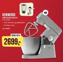 Skousen KENWOOD KØKKENMASKINE KVL4170S tilbud