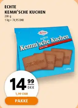 Scandinavian Park Echte Kemm'sche Kuchen tilbud