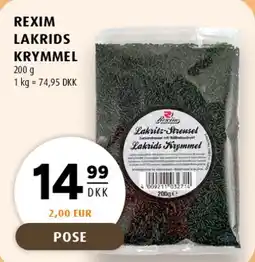 Scandinavian Park Rexim Lakrids Krymmel tilbud