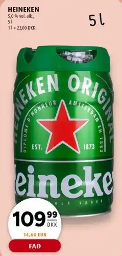 Scandinavian Park Heineken tilbud