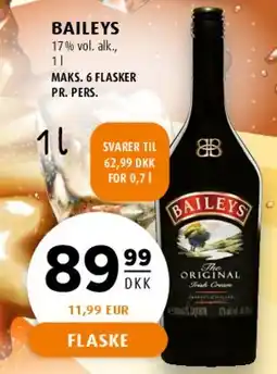 Scandinavian Park Baileys Original tilbud