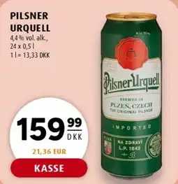 Scandinavian Park PILSNER URQUELL tilbud