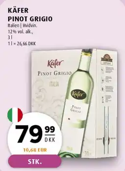 Scandinavian Park Käfer Pinot Grigio tilbud