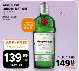Scandinavian Park Tanqueray London Dry Gin tilbud
