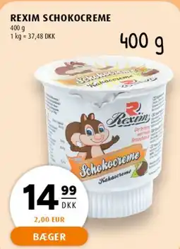Scandinavian Park Rexim Schokocreme tilbud