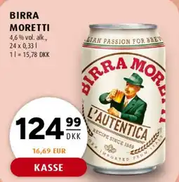 Scandinavian Park BIRRA MORETTI tilbud