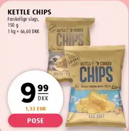 Scandinavian Park Kettle Chips tilbud