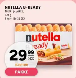 Scandinavian Park Nutella B-Ready tilbud