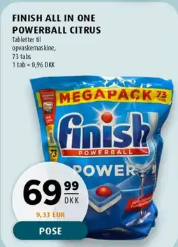 Scandinavian Park Finish All in One Powerball Citrus (Megapack) tilbud