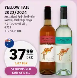 Scandinavian Park YELLOW TAIL 2022/2024 tilbud