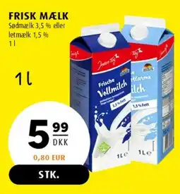 Scandinavian Park Frisk Mælk tilbud