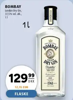 Scandinavian Park Bombay London Dry Gin tilbud