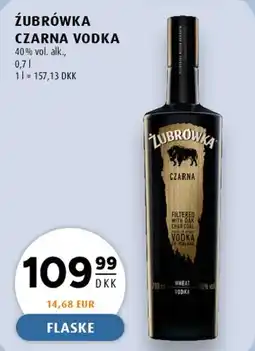 Scandinavian Park Żubrówka Czarna Vodka tilbud