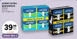 Scandinavian Park Always Ultra Quattro Pack tilbud