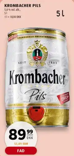 Scandinavian Park Krombacher Pils tilbud