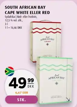 Scandinavian Park African Bay (Cape) White / Red tilbud