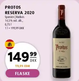 Scandinavian Park PROTOS RESERVA 2020 tilbud