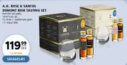 Scandinavian Park A.H. Riise & Santos Dumont Rum Tasting Set tilbud